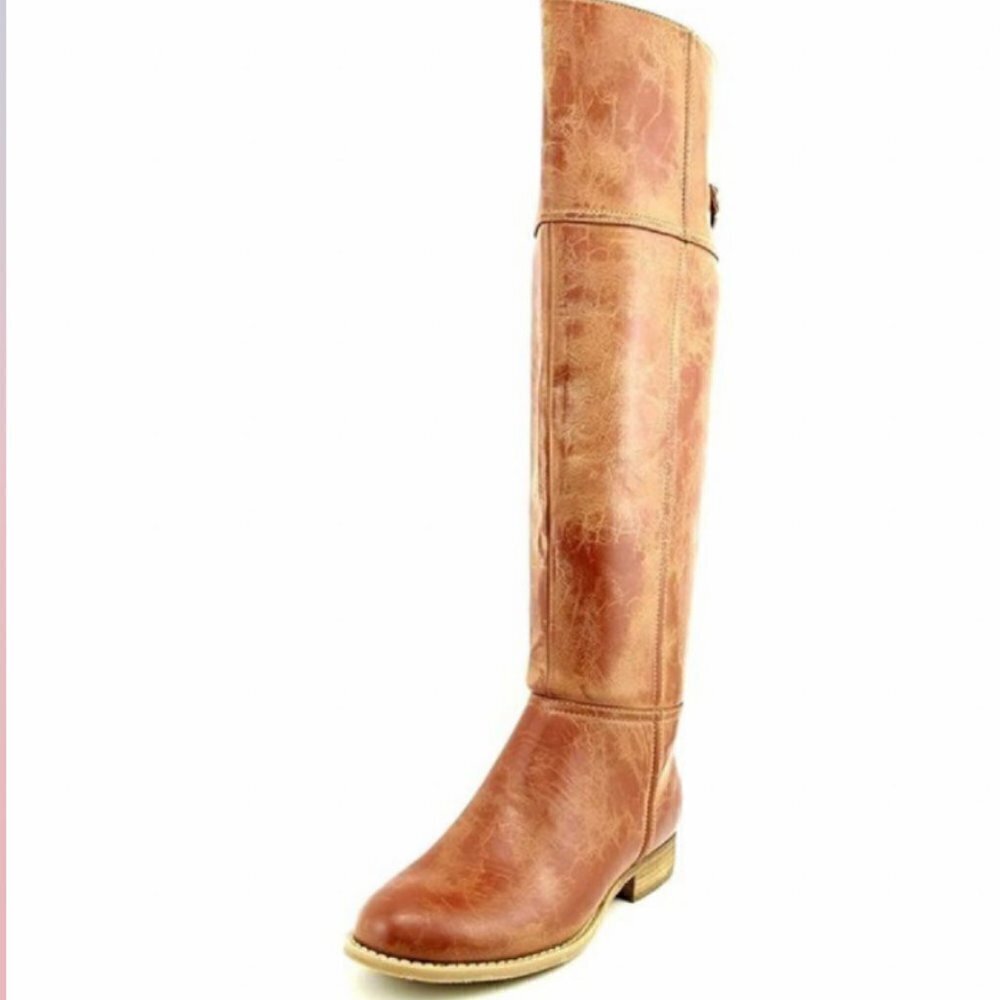 Chinese Laundry SZ 7 Z-Fast Lane Brown Riding Boot Western Equestrian English Co